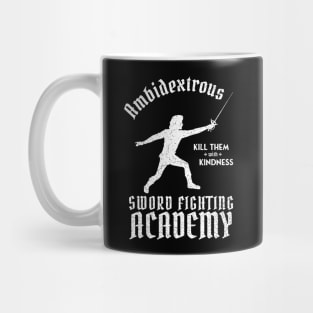 Princess Bride Ambidextrous Sword Fighting Academy Mug